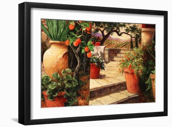 Turo Tuscan Orange-Art Fronckowiak-Framed Art Print