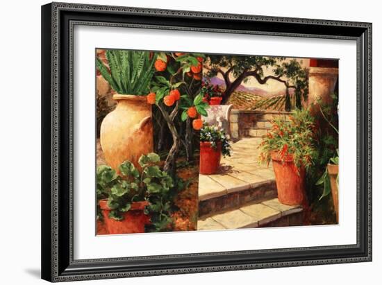 Turo Tuscan Orange-Art Fronckowiak-Framed Art Print