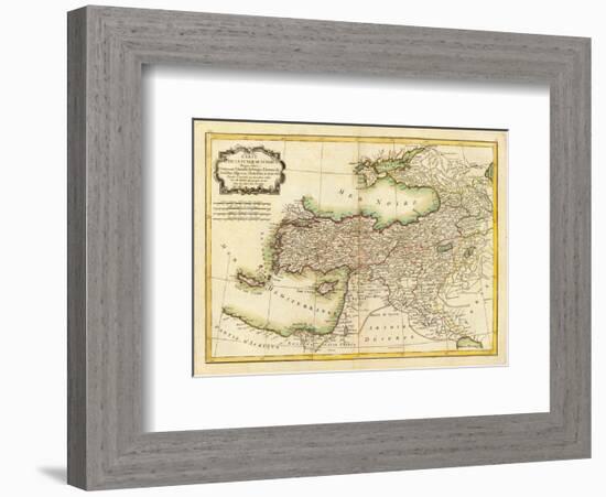 Turquie d'Asie, c.1791-Rigobert Bonne-Framed Art Print