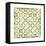 Turquiose GRID 11 copy-Pamela A. Johnson-Framed Premier Image Canvas