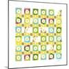 Turquiose GRID 18 copy-Pamela A. Johnson-Mounted Giclee Print