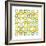 Turquiose GRID 18 copy-Pamela A. Johnson-Framed Giclee Print