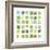 Turquiose GRID 2-Pamela A. Johnson-Framed Giclee Print