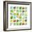 Turquiose GRID 2-Pamela A. Johnson-Framed Giclee Print