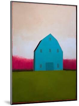 Turquoise Barn-Tracy Helgeson-Mounted Art Print
