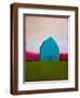 Turquoise Barn-Tracy Helgeson-Framed Art Print