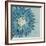 Turquoise Batik Botanical III-Andrea Davis-Framed Art Print