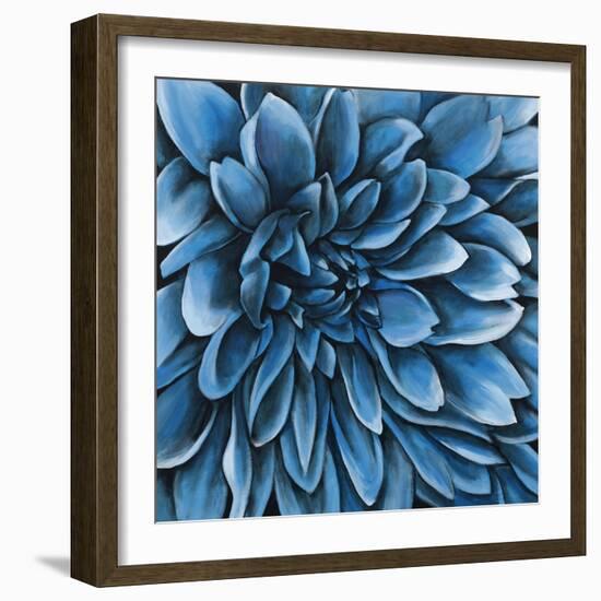 Turquoise Bloom-Sydney Edmunds-Framed Giclee Print