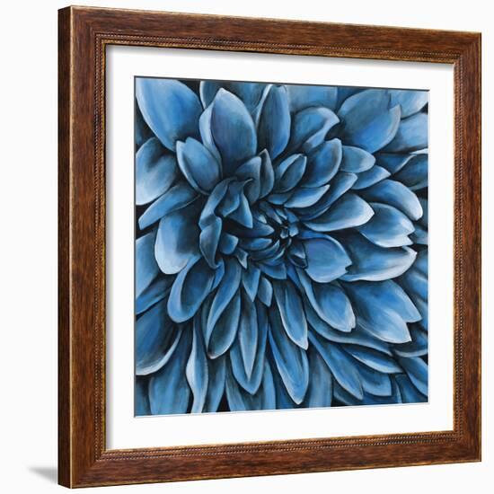 Turquoise Bloom-Sydney Edmunds-Framed Giclee Print