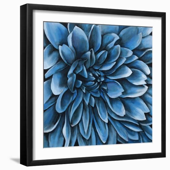 Turquoise Bloom-Sydney Edmunds-Framed Giclee Print