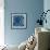 Turquoise Bloom-Sydney Edmunds-Framed Giclee Print displayed on a wall