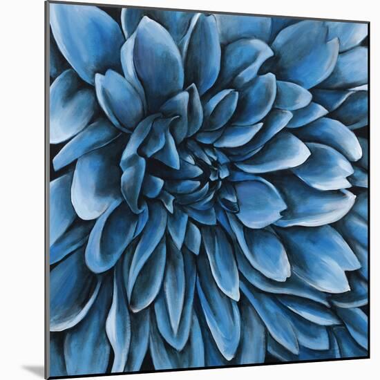 Turquoise Bloom-Sydney Edmunds-Mounted Giclee Print