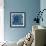 Turquoise Bloom-Sydney Edmunds-Framed Giclee Print displayed on a wall
