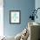 Turquoise Bonsai-Cat Coquillette-Framed Giclee Print displayed on a wall