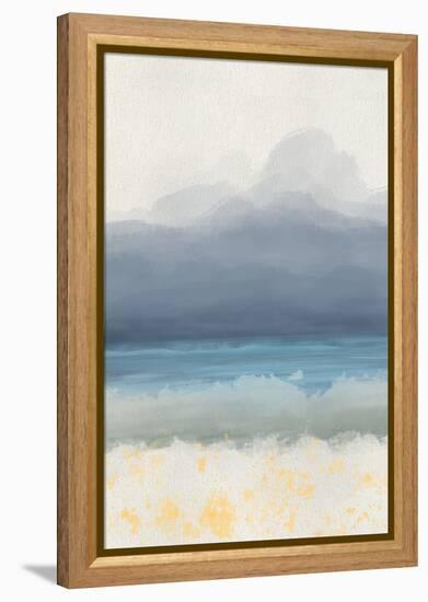 Turquoise Breeze 1-Melody Hogan-Framed Stretched Canvas