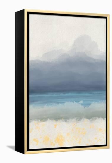 Turquoise Breeze 1-Melody Hogan-Framed Stretched Canvas