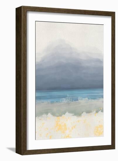 Turquoise Breeze 2-Melody Hogan-Framed Art Print