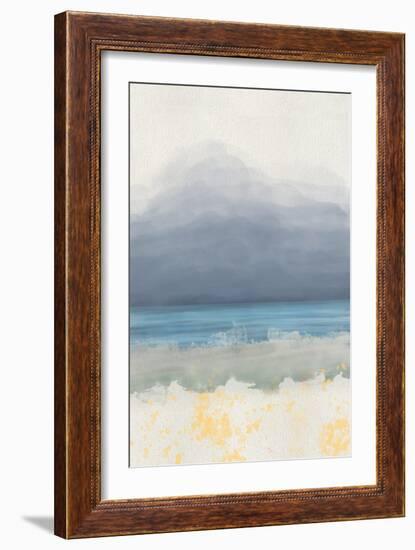 Turquoise Breeze 2-Melody Hogan-Framed Art Print