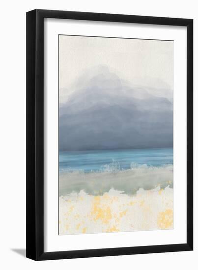 Turquoise Breeze 2-Melody Hogan-Framed Art Print