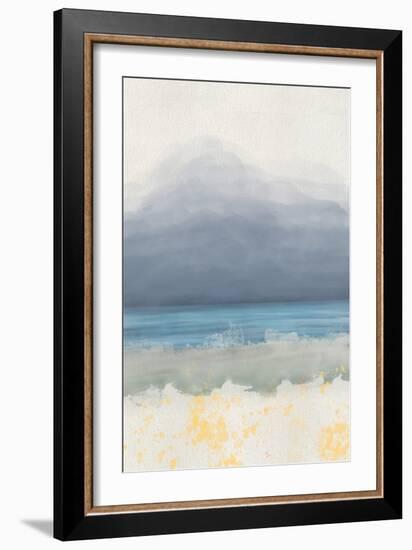 Turquoise Breeze 2-Melody Hogan-Framed Art Print