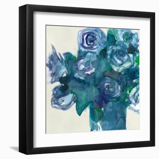 Turquoise Bunch I-Samuel Dixon-Framed Art Print