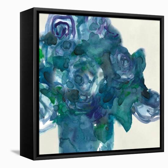 Turquoise Bunch II-Samuel Dixon-Framed Stretched Canvas