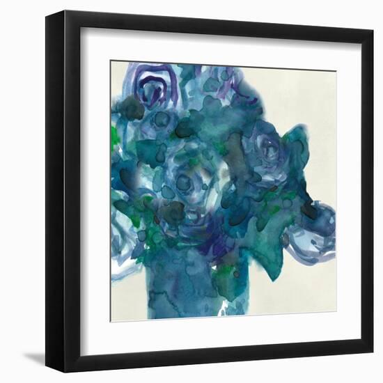 Turquoise Bunch II-Samuel Dixon-Framed Art Print