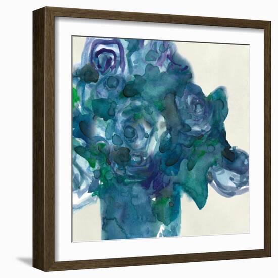 Turquoise Bunch II-Samuel Dixon-Framed Art Print