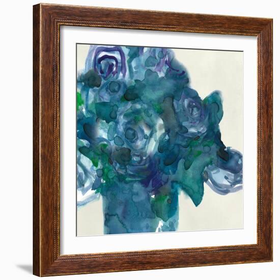 Turquoise Bunch II-Samuel Dixon-Framed Art Print