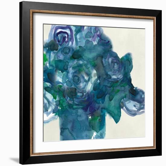 Turquoise Bunch II-Samuel Dixon-Framed Art Print