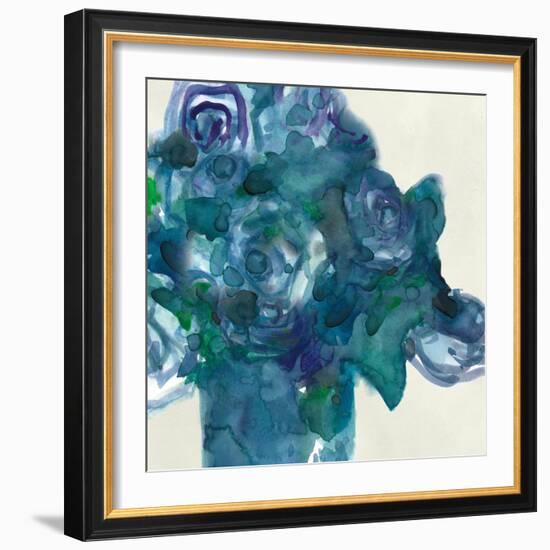 Turquoise Bunch II-Samuel Dixon-Framed Art Print