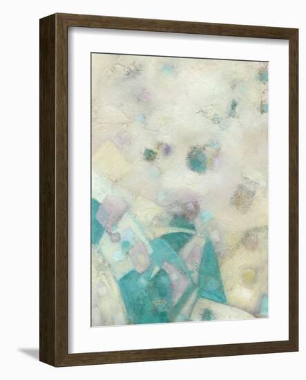 Turquoise Celebration I-Beverly Crawford-Framed Art Print