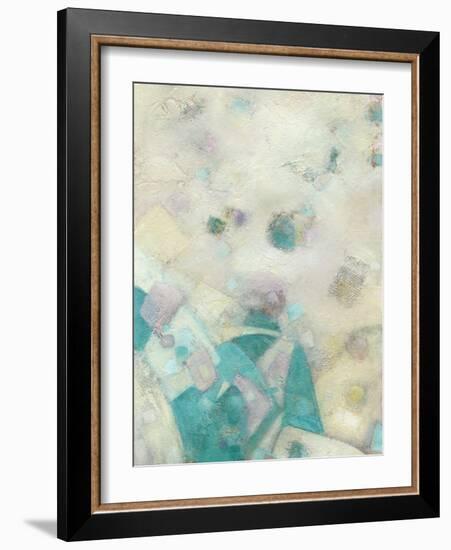 Turquoise Celebration I-Beverly Crawford-Framed Art Print