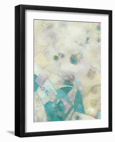 Turquoise Celebration I-Beverly Crawford-Framed Art Print