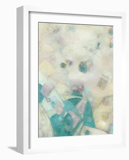 Turquoise Celebration I-Beverly Crawford-Framed Art Print