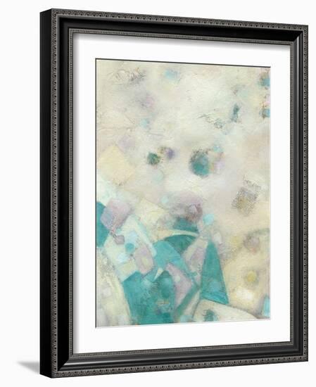 Turquoise Celebration I-Beverly Crawford-Framed Art Print