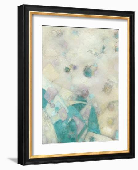 Turquoise Celebration I-Beverly Crawford-Framed Art Print