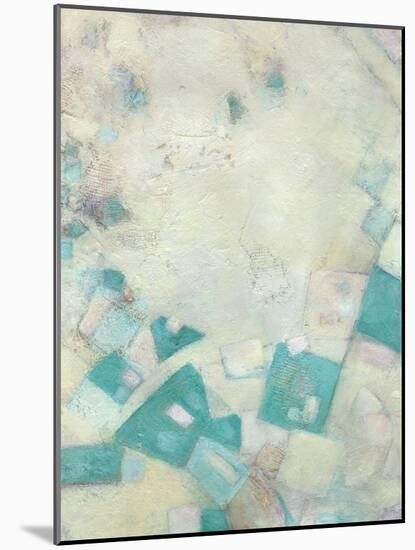 Turquoise Celebration II-Beverly Crawford-Mounted Art Print