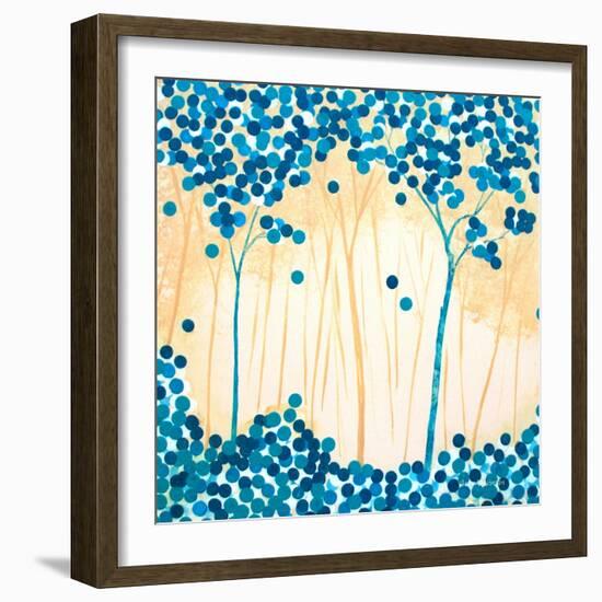 Turquoise Forest-Herb Dickinson-Framed Photographic Print