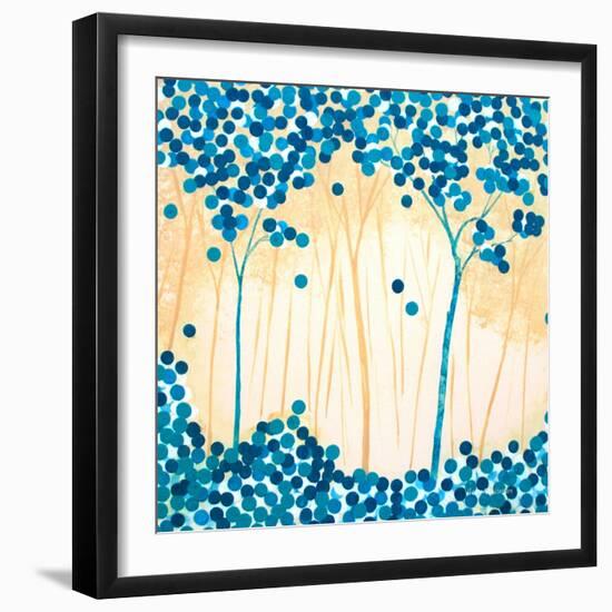 Turquoise Forest-Herb Dickinson-Framed Photographic Print