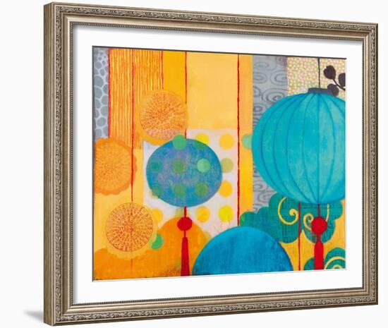 Turquoise Fortune-Sally Bennett Baxley-Framed Giclee Print