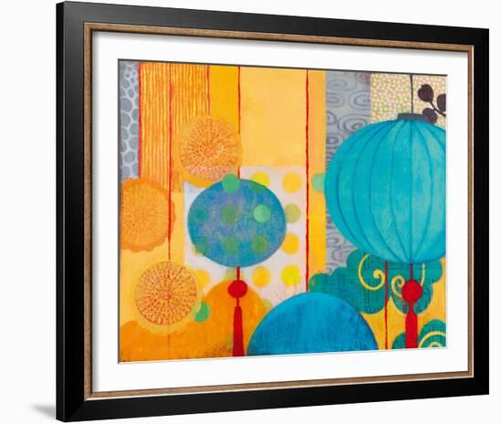 Turquoise Fortune-Sally Bennett Baxley-Framed Giclee Print