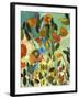 Turquoise Garden-Kim Parker-Framed Giclee Print