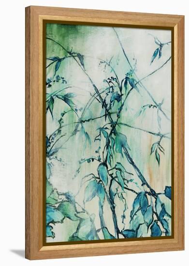 Turquoise Garden-Rikki Drotar-Framed Premier Image Canvas