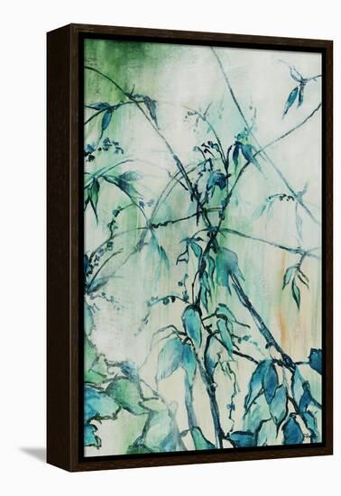 Turquoise Garden-Rikki Drotar-Framed Premier Image Canvas