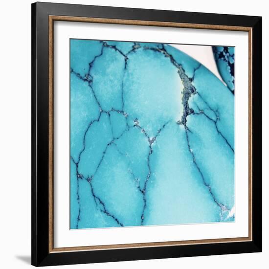 Turquoise Gemstone-Lawrence Lawry-Framed Premium Photographic Print