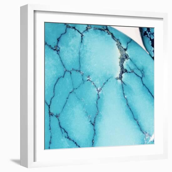 Turquoise Gemstone-Lawrence Lawry-Framed Premium Photographic Print