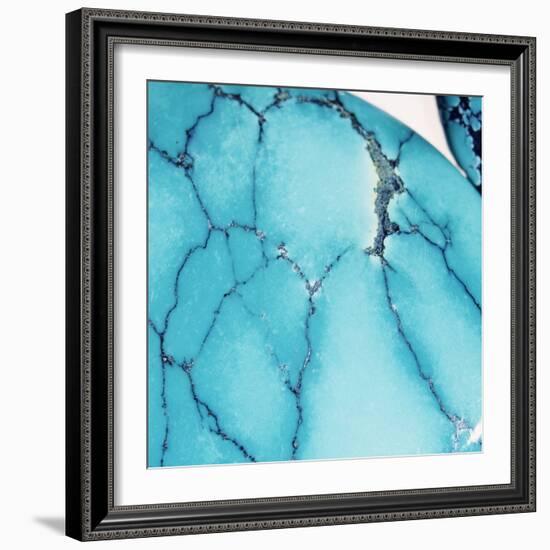 Turquoise Gemstone-Lawrence Lawry-Framed Premium Photographic Print