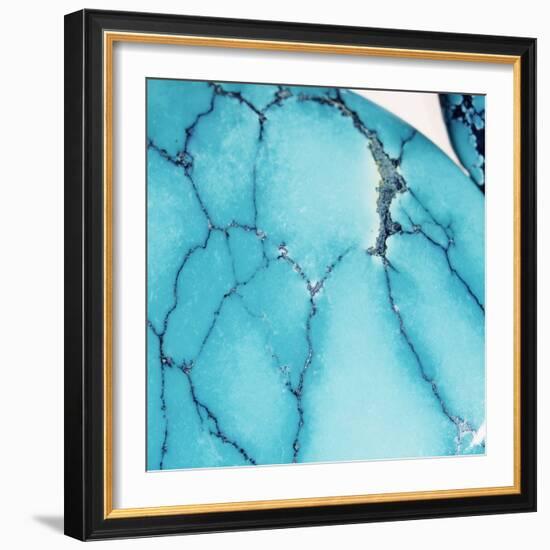 Turquoise Gemstone-Lawrence Lawry-Framed Premium Photographic Print