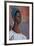 Turquoise Headscarf-Boscoe Holder-Framed Premium Giclee Print